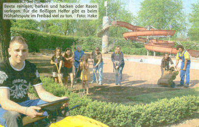 Freibad Fr&uuml;hjahrsputz 2011