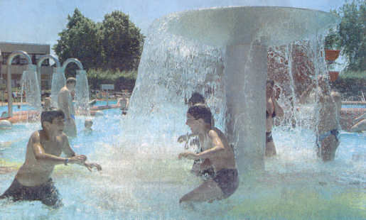 Sturm auf das Freibad