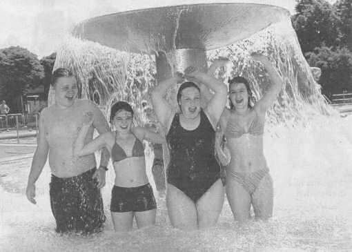 Freibadbesuch 2005
