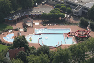 Luftbild Freibad