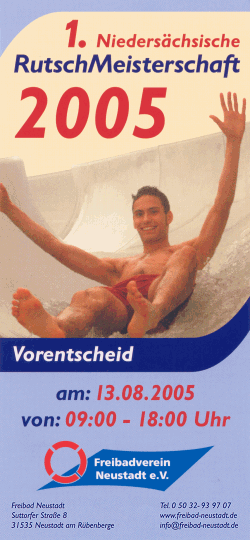 Rutschmeisterschaften 2005